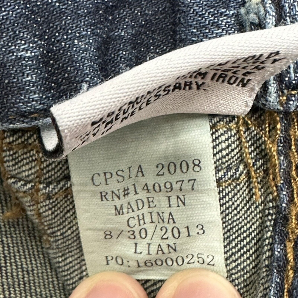Hudson Girls Jean Jacket Blue Distressed Medium Wash Stretch Collared Pockets M - Picture 8 of 10